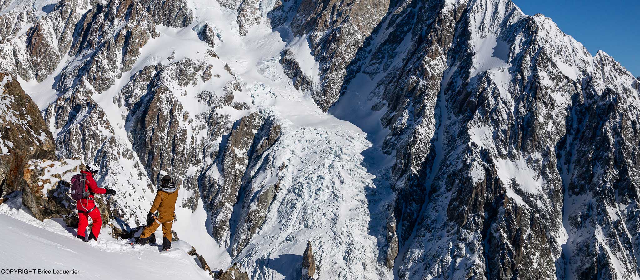 Europe / Mont Blanc  Heliskiing in the Alps